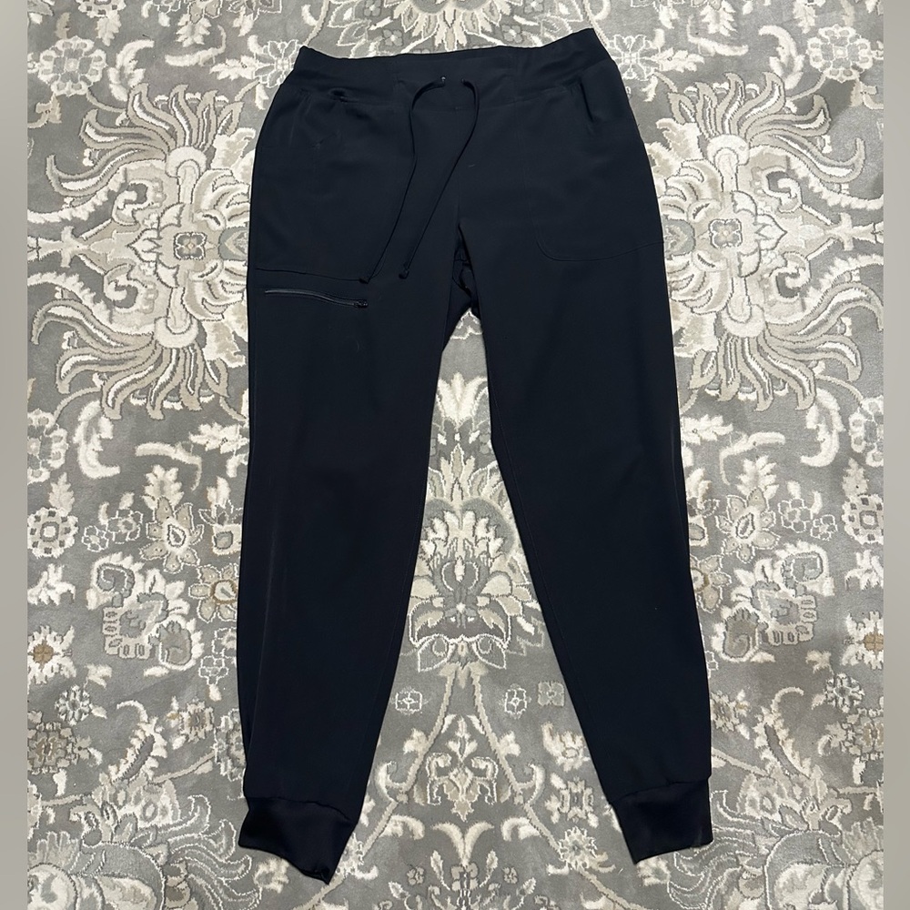 Heartsoul "Break On Through" Low-Rise Drawstring Jogger Scrub Pants